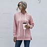 Design 100% Cotton Women Hoodies Long Sleeve Hoodie Women Pullover Top Hoodies