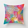Design Bohemian Style Cotton Linen Mandala Printing Home Decor Sofa Cushion Covers Pillow Cases