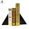 Design Holder Customizable Marble Bookends Triangular Stand Holder for Desktop
