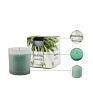 Design Home Decoration Hotsale Scented 150G Candle with Frosted Glass Jar