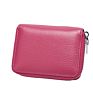 Design Multi-Card Organ Soft Leather Card Holder Ladies Zipper Coin Purse Card Bag Wallet