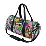 Design Print Large Capacity Luggage Bag Graffiti Travel Duffle Bag