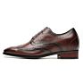 Design Style 7Cm Genuine Leather Wedding Height Increasing Elevator Dress Shoes Men