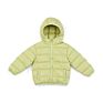 Design Zippered up Jacket Coat Full Zip up Black Polyester Padded Jacket for Kids