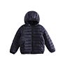 Design Zippered up Jacket Coat Full Zip up Red Polyester Padded Jacket for Kids