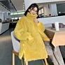 Direct Supply Fur Coat Women Mid-Length Woolen Coat Windbreaker Jacket Shearing Coat