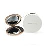 Direct White Gold Logo Pocket Mirror Cosmetic Compact Mirror Mini