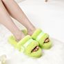 Direct Wool Slippers Plush Fleece Wool Fur Slippers