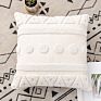 Direct Woven Nordic Tufted Cushion Cover 18*18'' Macrame Boho Pillow Cover Home Decor Bohemia Cushion Cover