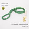 Dog Accessories Cotton Ombre Rope Dog Leash Manufacturers Soft Cotton Leash Rope Dog Lead Ombre