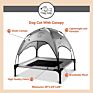 Dog Bed Medium and Large Size Dog Cots in a Variety of Colors Removable Canopy