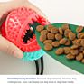 Dog Molar Bite Toy Pet Chew Food Dispenser Toys Pull Suction Cup Ball for Dogs Cats Cleaning Tooth Slow Food Training To