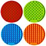 Dog Slow Feeder Mat Food Grade Silicone Dog Bath Mat Dog Lick Pad