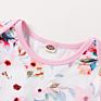 Dress for Girls Animal Flamingo Print Flying Sleeve Girls Dresses Cotton Breathable Soft Kids Dresses Baby Clothes 0-6Y