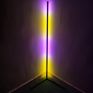 Dropshipping Nordic Modern Decorative 140Cm Remote Controlled Led Light Rgb Tripod Corner Floor Lamp for Living Room