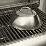 Durable round Basting Steaming Stainless Steel Handrail Griddle Grill Cheese Melting Dome Food Cover