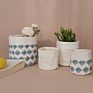 Eco-Friendly Krft Paper Washable Nordic round Flower Pot Holder