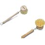 Eco-Friendly Natural Bamboo Dish Brush Wooden Dish Brush Sisal Bristle Dish Cleaning Brush