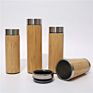 Eco-Friendly Natural Bamboo Thermos Vacuum Thermos with Tea Filter Reusable Water Bottle Wooden Water Bottles