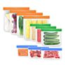 Eco Friendly Ziplock Leakproof Freezer Bag Reusable Peva Food Packing Storage Bag