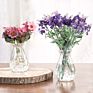 Elegant Diamond-Faceted Flower Vases Home Decoration Tabletop Decor,Tabletop Vase Design Clear Glass Frost or Clear Party Carton