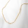 Emanco Cuban Paperclip Link Chain Choker Necklace Women Jewelry Steel Stainless Steel Necklaces