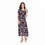 Emotion Moms Soft Modal Fabric Floral Maternity Clothes Big Size Dress for Pregnant Women Breastfeeding Dress
