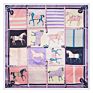 European and American Silk Scarf 90Cm Carriage Printing Large Square Scarf Ladies Spring and Autumn Sunscreen Scarf for Women