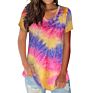 European and American Tie-Dye Printed Clothes Women's Style