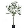 Fake Realtouch Plants 210Cm Faux Olive Tree 180Cm Artificial Olive Tree Bonsai Tree for Indoor Office