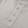 Fall Half Button Knit Cashmere Luxury Wool Cardigan Men's Sweater