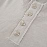 Fall Half Button Knit Cashmere Luxury Wool Cardigan Men's Sweater