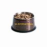 Fancy Dog Bowl Mesh Cutting Designer Copper Stand with Steel Feeding Cup Pet Tub for Pet Animals Feeding Pet Bowls