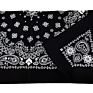 Fanni 22X22 Inches Paisley Bandana Headband Multifunction Cotton Square Face Covering Bandana Handkerchief Scarfs