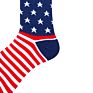 Fast Dispatch Solid Color Cotton Crew National Flag Grip Socks Men Novelty Sock