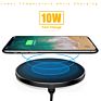 Fcc Rosh Certified 9V 1.67A Fast Wireless Charging 10W 15W Qi Wireless Charger Pad for Iphone Quick round Wireless Charger