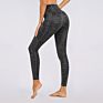 Fitness Animal Prints Snake Skin Skinny Leggings Elastic Waist Women Stretchy Workout Yoga Leggings