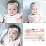 Floral Hair Accessories Girls Large Bow Headbands for Baby