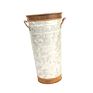 Flower Metal French Bucket Galvanized Garden Flower French Bucket