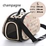 Foldable Pet Dog Cat Carrier Cage Collapsible Travel Kennel Portable Pet Carrier Outdoor Shoulder Bag