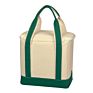 For Women and School Kids Zipper Thermal Cooler Tote Insulated Canvas Lunch Bag