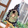 Formaldehyde Free Soft Cartoons Dinosaur Shark Swimwear Cover up Boy Kids Hooded Beach Wear Cape Bath Towel with Hat