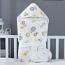 Four Layer Washed Gauze 100% Cotton Newborn Ins Blanket Baby Yoda Cartoon Swaddling Towels