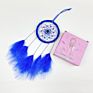 Fs3002 Feather Evil Eye Car Hanging Ornament Indoor Decoration Handmade Dream Catcher