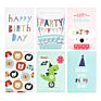 Funny Assorted Greeting Cards, Printing Blank Boxes Set Happy Birthday Card with Envelopes