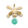 Funny Stuffed Plush Animal Baby Pacifier Holder Toy with Clip Detachable Elephant Monkey Pacifier Toy
