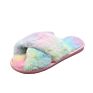 Fur Slippers House Slippers Womens Fur Ladies Fluffy Slippers Slides Sandals Female Shoes