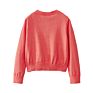 Gabby Loop Kids Children Girl Thin Spring Autumn Knitted Sweater Red Lace Embellished Cardigan for Child