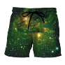Galaxy Shorts for Men Casual Shorts Men Short Trousers with Drawstring