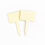 Garden Decorative Natural Wood Plant Markers Plant Labels Biodegradable Plant Stick